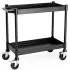 Steel Heavy Duty Reversible Shelf Utility Carts