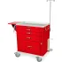 Crash Carts with 4 Drawers