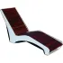 Wood Plank/Steel Lounge Chairs