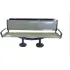Aluminum Solar Charging Benches