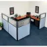 Interion® Traditional Corner Room Dividers