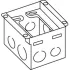 Wiremold 880W Series Floor Boxes