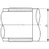 IKO - Metric - Inner Ring for Machined Type Needle Roller Bearing