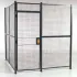 WireCrafters® Preconfigured Woven Wire Security Rooms