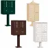 Pedestal Mounted Cluster Mail Box Units