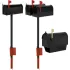 Aluminum Post Top Mount Mailboxes