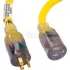 Single Outlet Lighted End Extension Cords