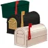 Front Opening Rural & Townhouse Mailboxes