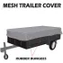 Utility Trailer Mesh Covers