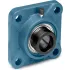 Tritan, Std Duty, 4-Bolt Sq. Flange, Eccentric Locking Collar