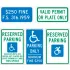 State Specific Parking Lot Signs