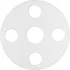 Ultra Chemical Resistant Compressible PTFE Full Face Gaskets