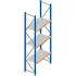Interlake Mecalux Steel Deck Bulk Storage Racks