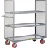 2 Side Steel Mesh Panel Shelf Trucks