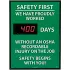 Scoreboard Record Safety Signs
