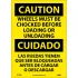 Bilingual Caution Signs