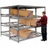 Global Industrial™ Gravity Carton Flow Racks