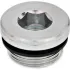 Threaded Pipe Plug With Rubber Seal