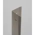 90° Stainless Steel  Corner Guards With Counter Sunk Holes & 3/8" Wings