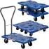 Plastic Interlocking Solid Deck Dollies