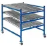 UNEX Mobile Gravity Flow Racks