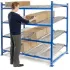UNEX Heavy Duty Gravity Flow Racks