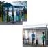 Butts Bus And Smoking Shelters With Barrel Roof