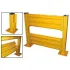 Vestil Steel Ribbed Guard Rails