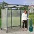 Global Industrial™ Bus And Smoking Shelters With Flat Roof