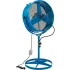 Misting Barrel Pedestal Fans