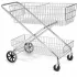 Wire Utility Basket Mail & Office File Cart