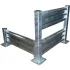 Vestil Galvanized Structural Steel Guard Rails