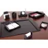 Leather & Faux Leather Desktop Organizers