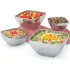 Stainless Steel Square Bowls