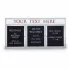 Indoor Illuminated 2-3 Door Letter Boards