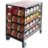 Mobile Can Storage Dispensing Racks