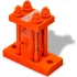 Vibco Pneumatic Flange Mounted Piston Vibrators