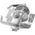 S. Parker Hardware Grade 2 Leversets With Two Step Rose