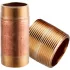 Red Brass Seamless Schedule 40 Pipe Nipples