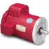 Leeson High Torque Motors, C-Face Less Base, 1-Ph, TEFC
