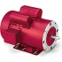 Leeson High Torque Motors, C-Face With Base, 1-Ph, TEFC