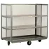 Double Sided Steel Slope Shelf Trucks