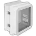 Waterproof/Corrosion Resistant Electrical Enclosures with Bonded or Gasketed Window