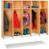 Wall Mount Shelf And Coat Lockers