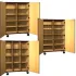 Mobile Wood Cubicle Storage Cabinets