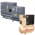3-Phase Tank Mounted Rotary Screw Air Compressors, With Dryer