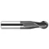Ball End Mills - Single End, 2-3 Flute