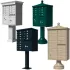 Vital™ Pedestal Mounted Outdoor Cluster Mail Box Units