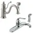 Deck Mounted Kitchen Faucets With Sidespray