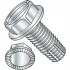 Slotted Indented Hex Washer Thread Cutting Screws